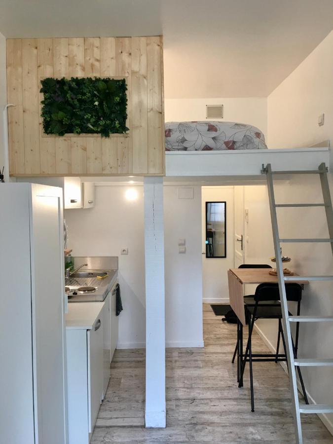Ferienwohnung Le Jungle Studio Rouen Exterior foto